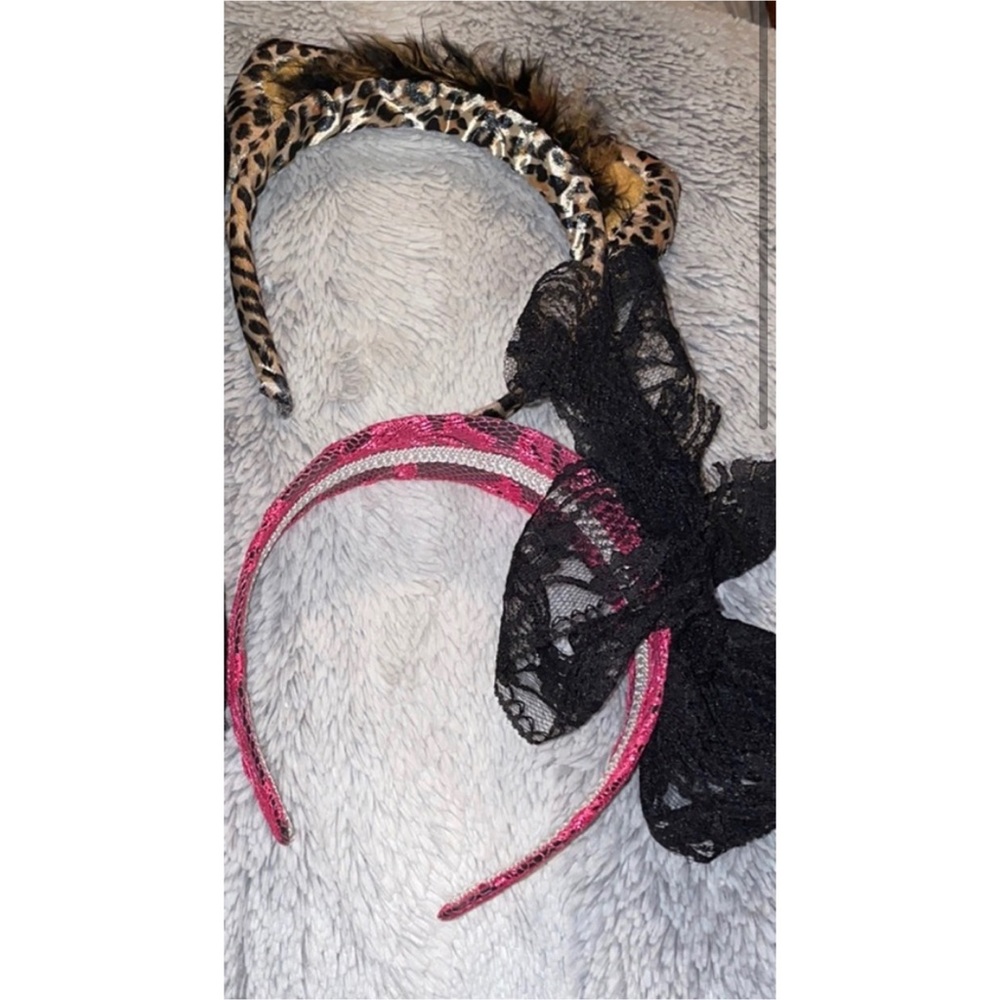 👻 🎃 Costume Headband Set Cat and 90s style headband. Can sell separately